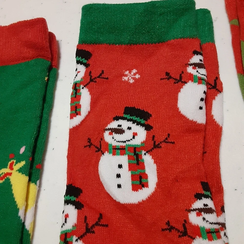 3 Pairs Christmas Socks
